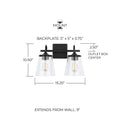 CAPITAL LIGHTING, JAYNE VANITY, VANITY LIGHT