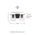 CAPITAL LIGHTING, GRAHAM VANITY, VANITY LIGHT