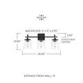 CAPITAL LIGHTING, JAYNE VANITY, VANITY LIGHT