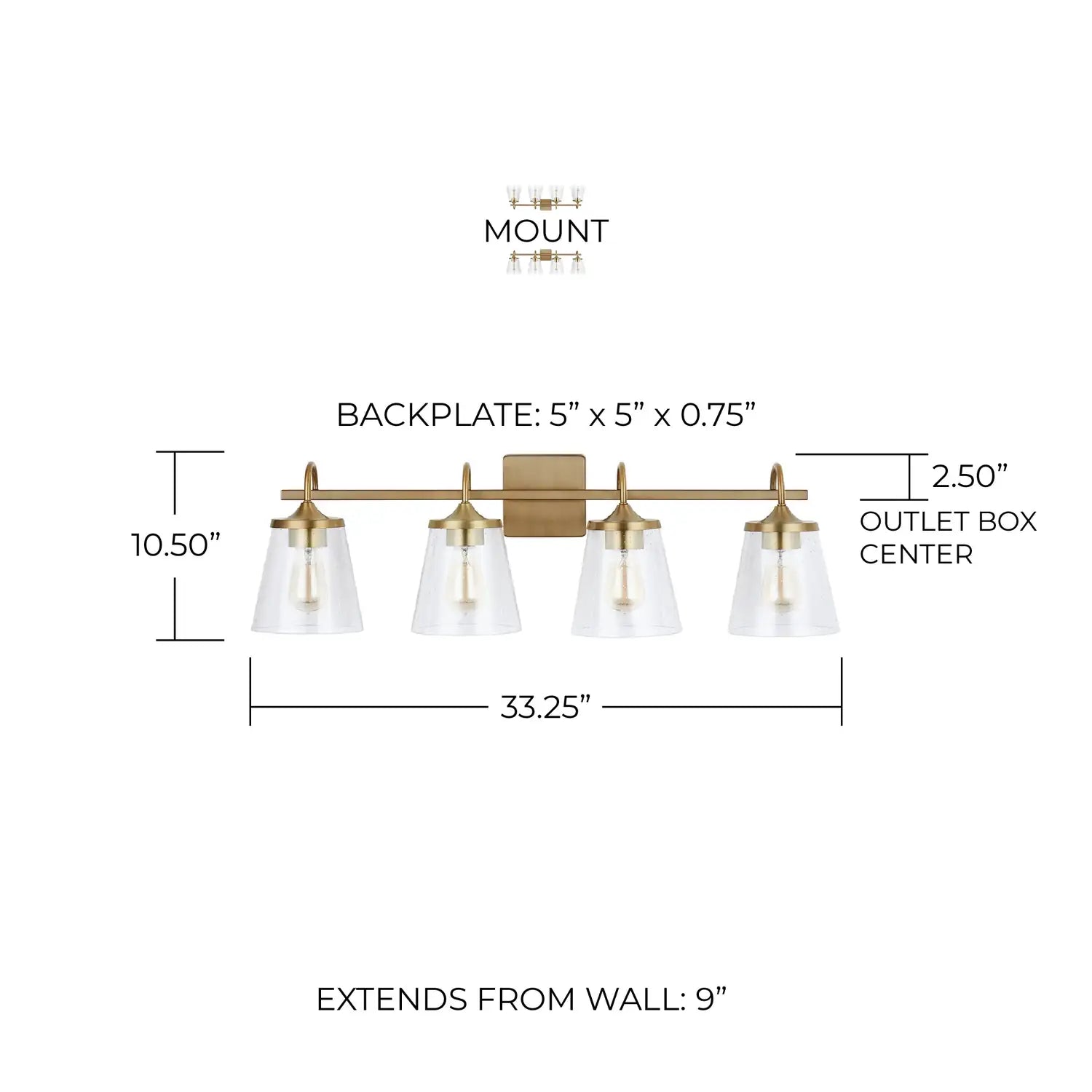 CAPITAL LIGHTING, JAYNE VANITY, VANITY LIGHT