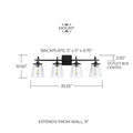 CAPITAL LIGHTING, JAYNE VANITY, VANITY LIGHT