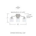 CAPITAL LIGHTING, CARTER VANITY, VANITY LIGHT