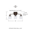 CAPITAL LIGHTING, CARTER VANITY, VANITY LIGHT