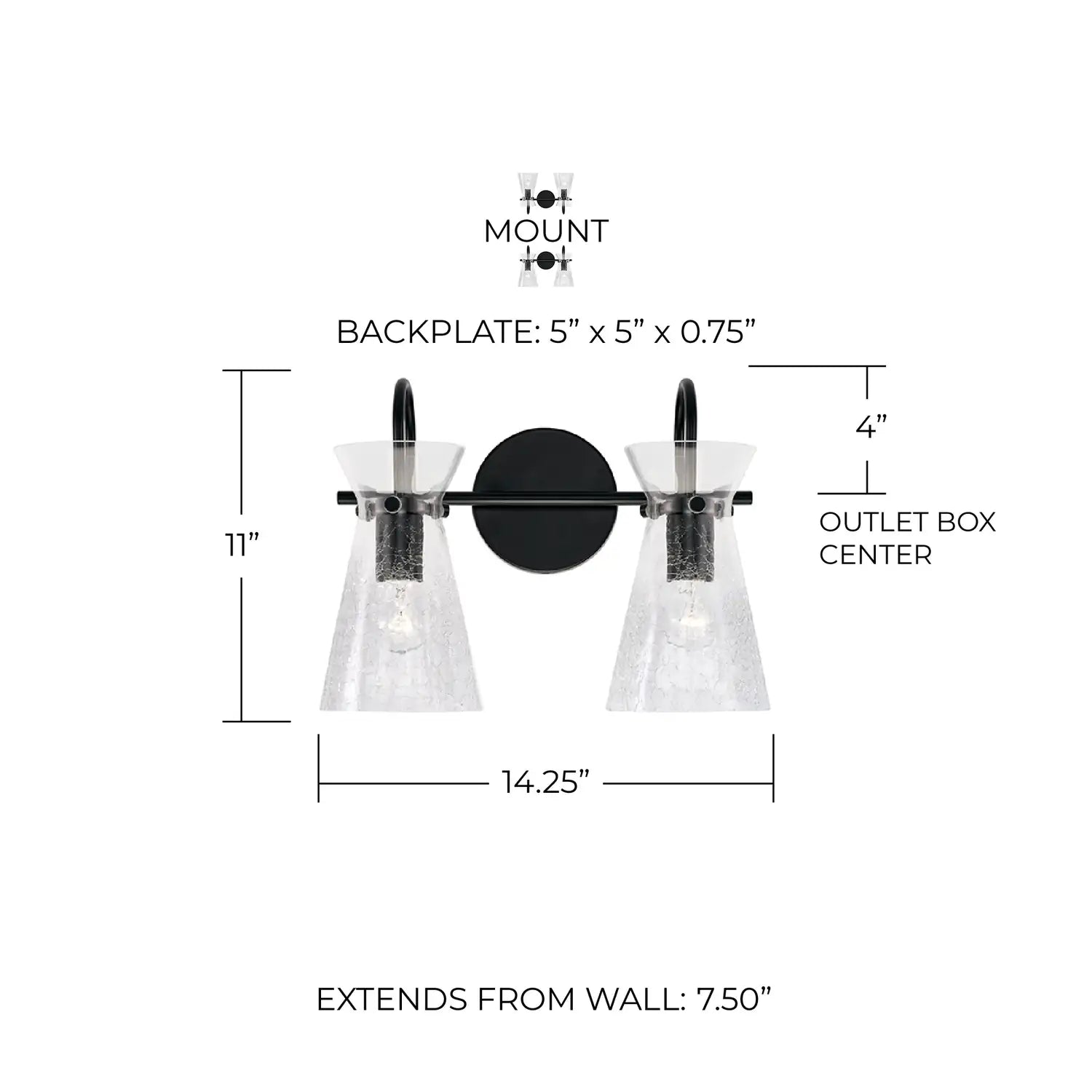 CAPITAL LIGHTING, MILA VANITY, VANITY LIGHT