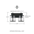CAPITAL LIGHTING, BRENNEN VANITY, VANITY LIGHT