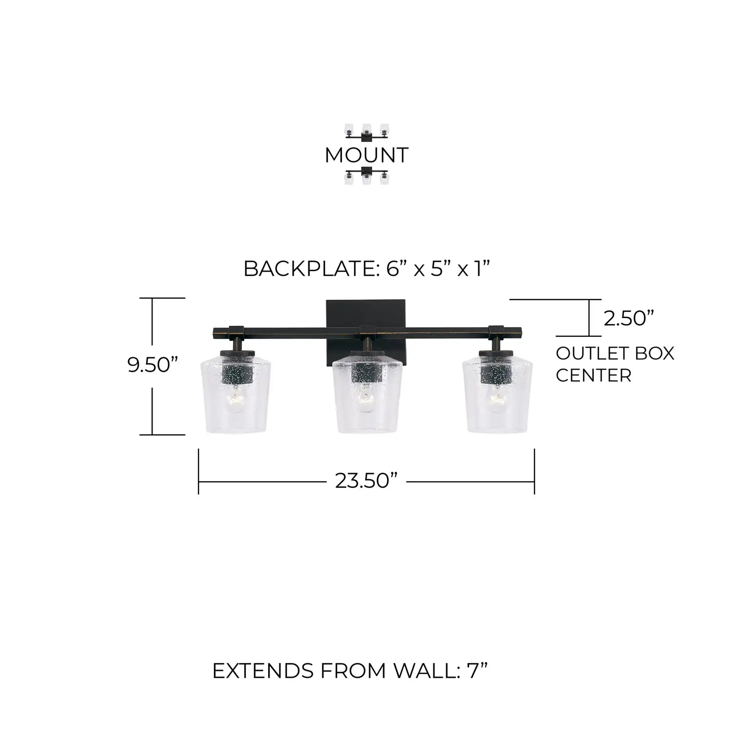 CAPITAL LIGHTING, OGDEN VANITY, VANITY LIGHT