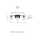 CAPITAL LIGHTING, LUCAS VANITY, VANITY LIGHT