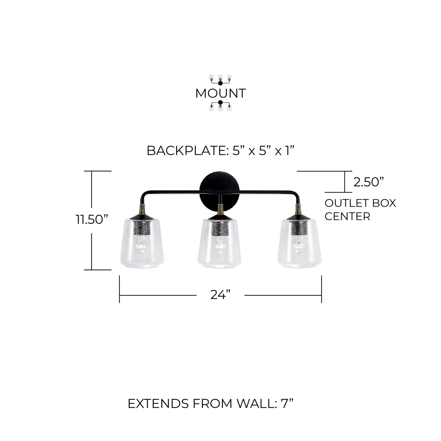 CAPITAL LIGHTING, AMARA VANITY, VANITY LIGHT
