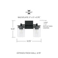CAPITAL LIGHTING, MASON VANITY, VANITY LIGHT