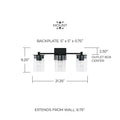 CAPITAL LIGHTING, MASON VANITY, VANITY LIGHT