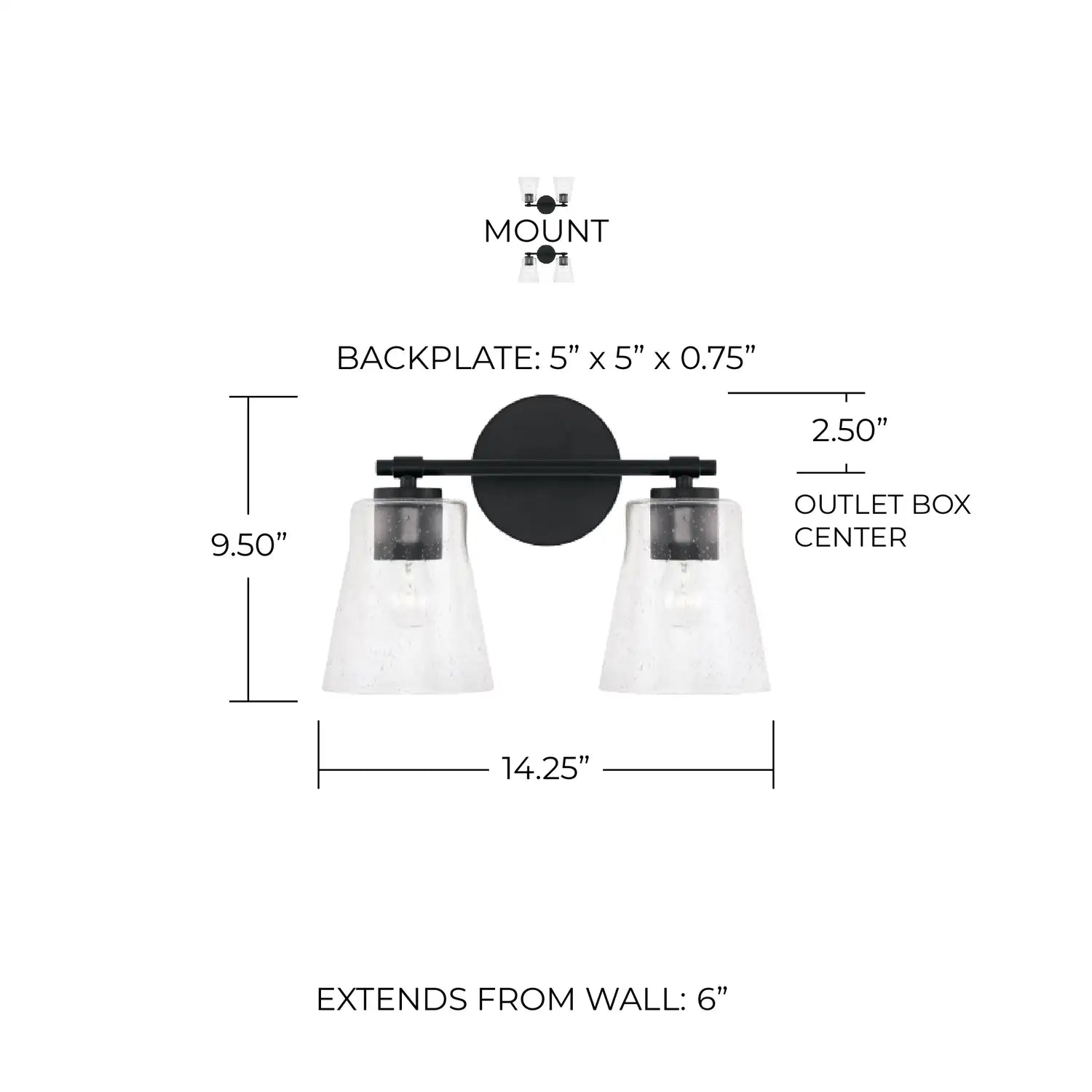 CAPITAL LIGHTING, BAKER VANITY, VANITY LIGHT