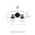 CAPITAL LIGHTING, MADISON VANITY, VANITY LIGHT