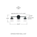 CAPITAL LIGHTING, MADISON VANITY, VANITY LIGHT