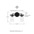 CAPITAL LIGHTING, FULLER VANITY, VANITY LIGHT
