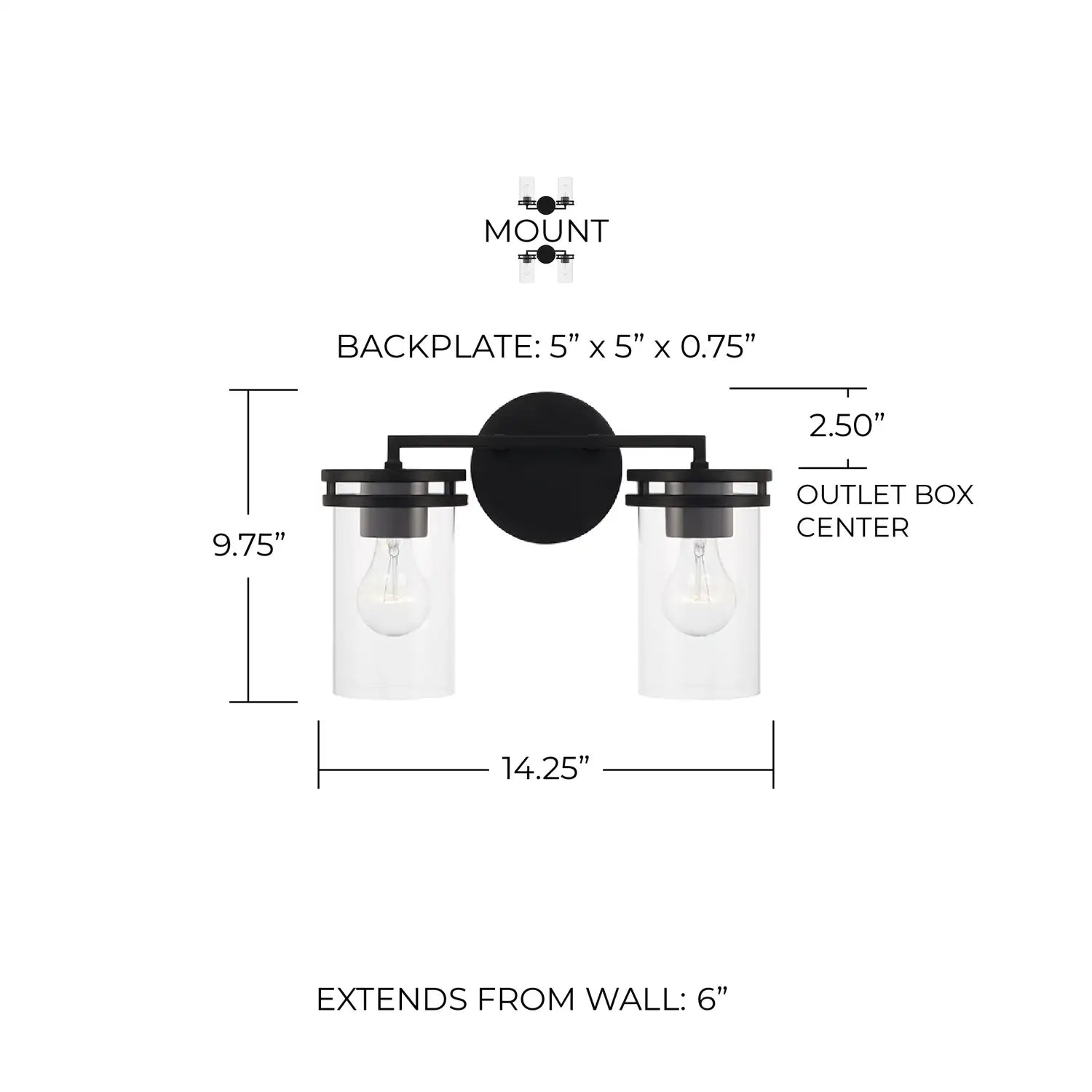 CAPITAL LIGHTING, FULLER VANITY, VANITY LIGHT