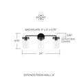 CAPITAL LIGHTING, FULLER VANITY, VANITY LIGHT