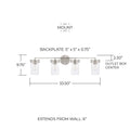 CAPITAL LIGHTING, FULLER VANITY, VANITY LIGHT