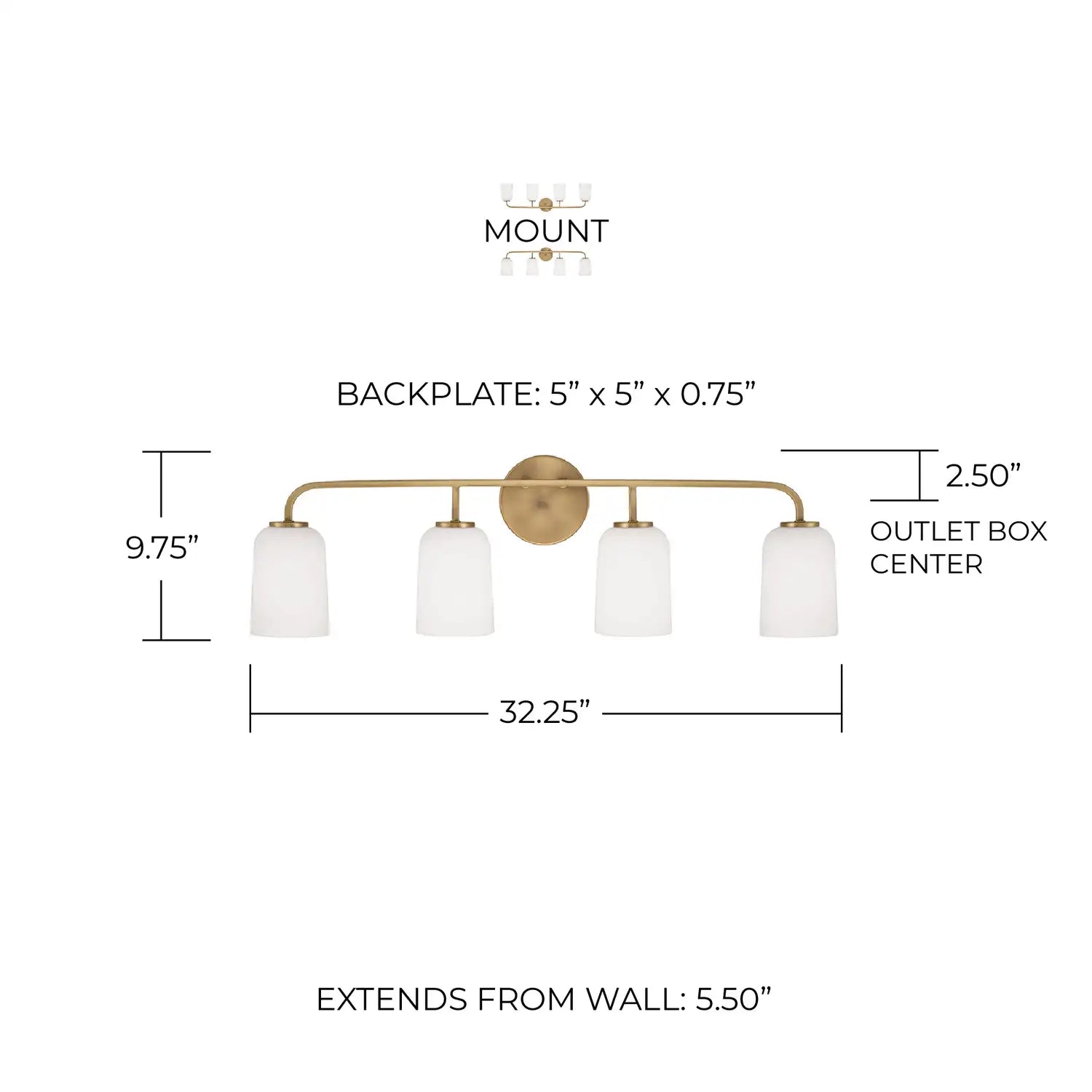 CAPITAL LIGHTING, LAWSON VANITY, VANITY LIGHT