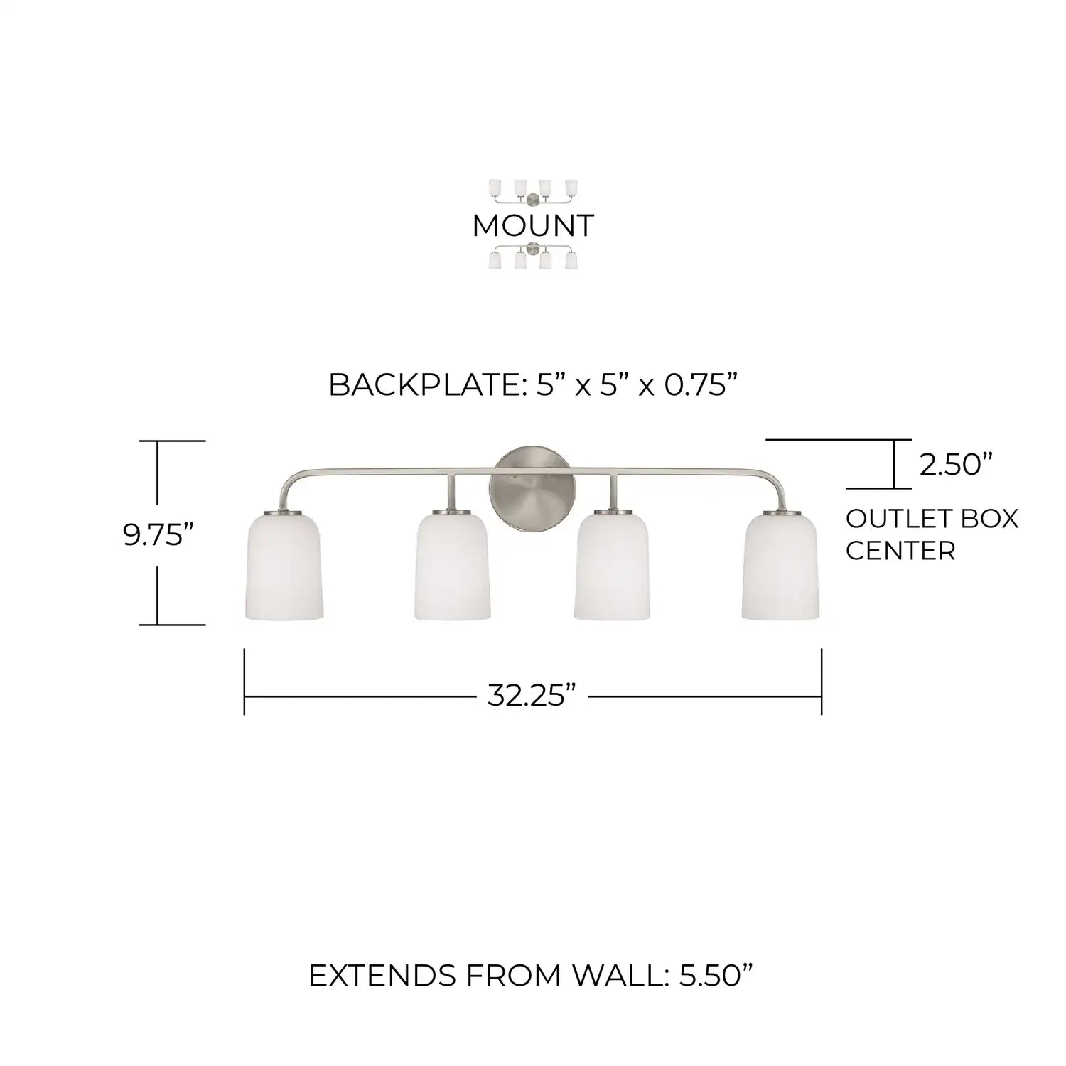 CAPITAL LIGHTING, LAWSON VANITY, VANITY LIGHT