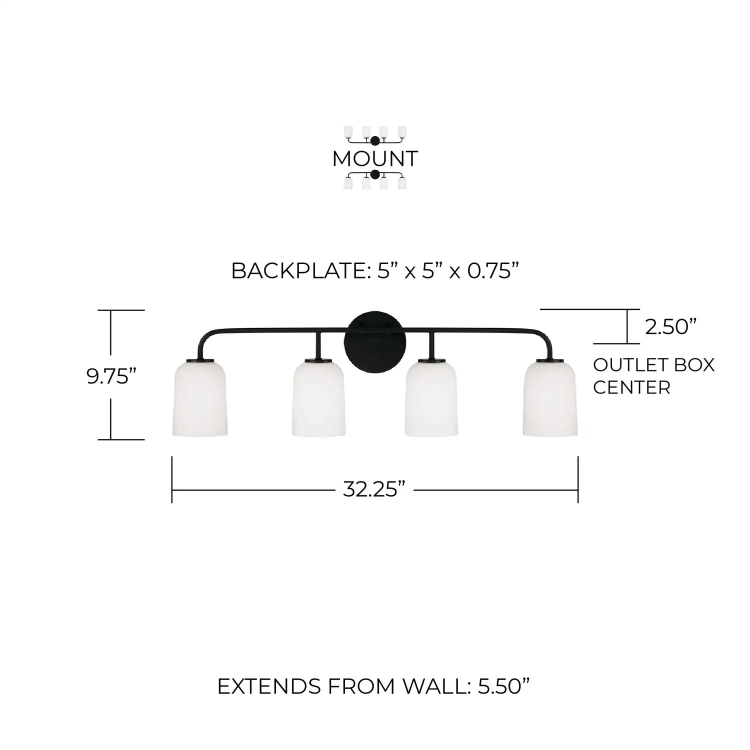 CAPITAL LIGHTING, LAWSON VANITY, VANITY LIGHT