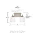 CAPITAL LIGHTING, PRESLEY VANITY, VANITY LIGHT
