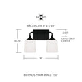 CAPITAL LIGHTING, PRESLEY VANITY, VANITY LIGHT