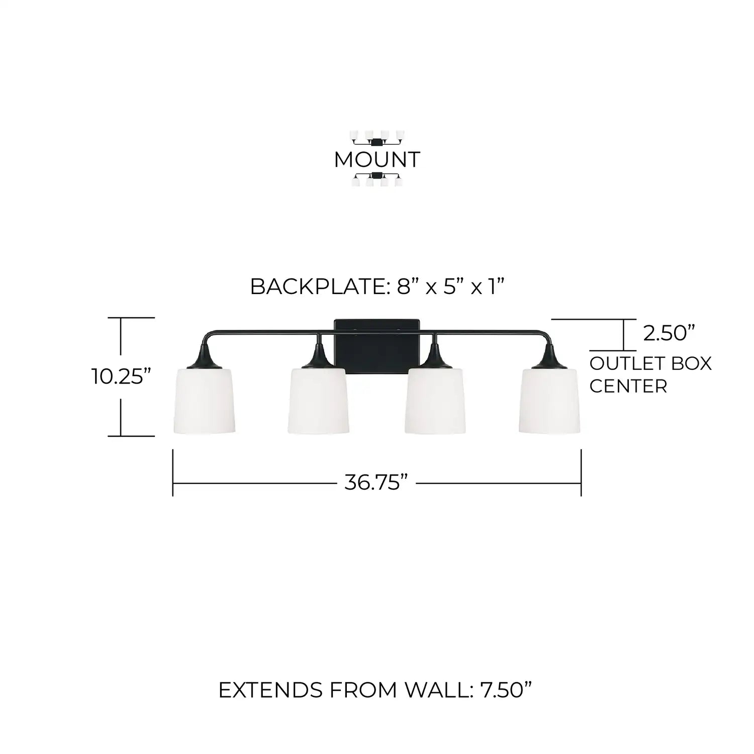 CAPITAL LIGHTING, PRESLEY VANITY, VANITY LIGHT