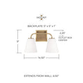 CAPITAL LIGHTING, BRODY VANITY, VANITY LIGHT