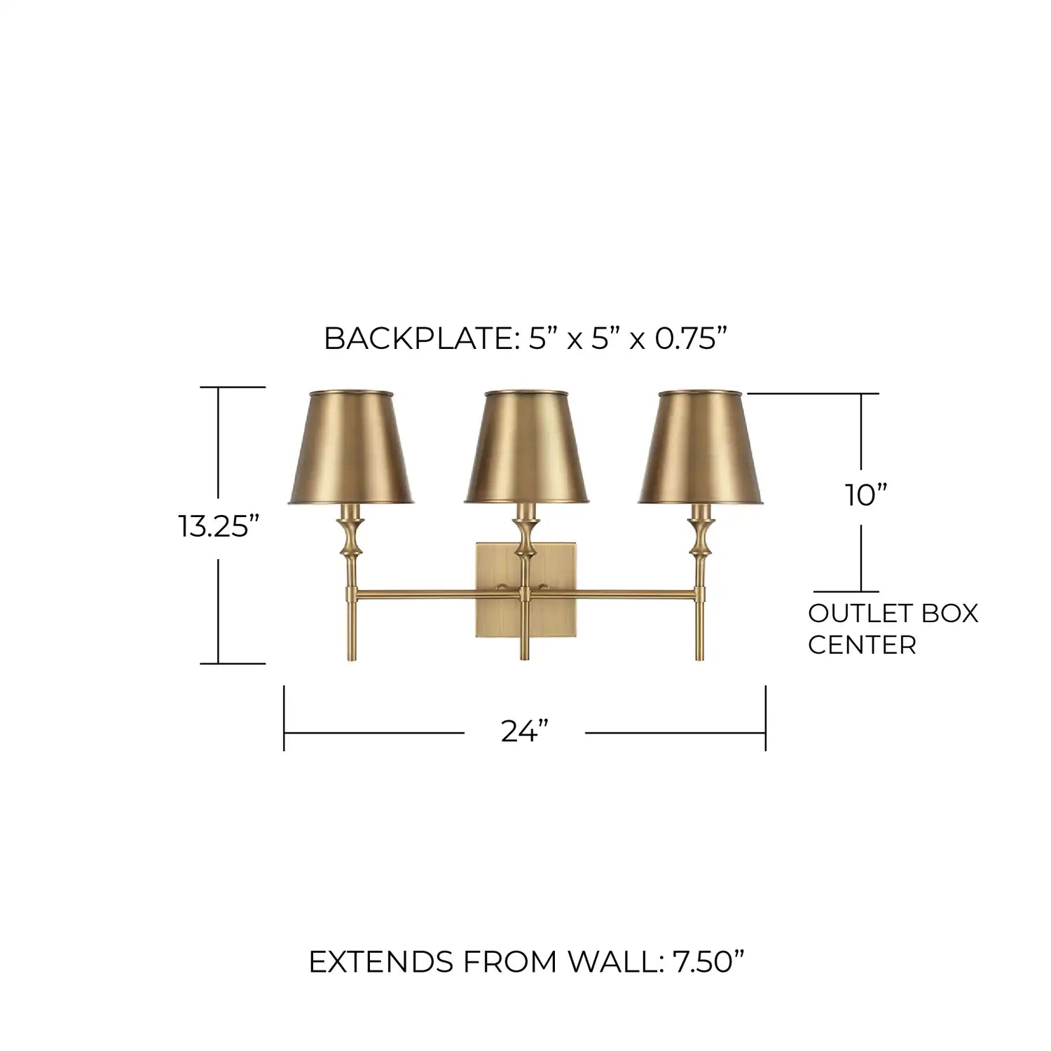 CAPITAL LIGHTING, WHITNEY VANITY, VANITY LIGHT