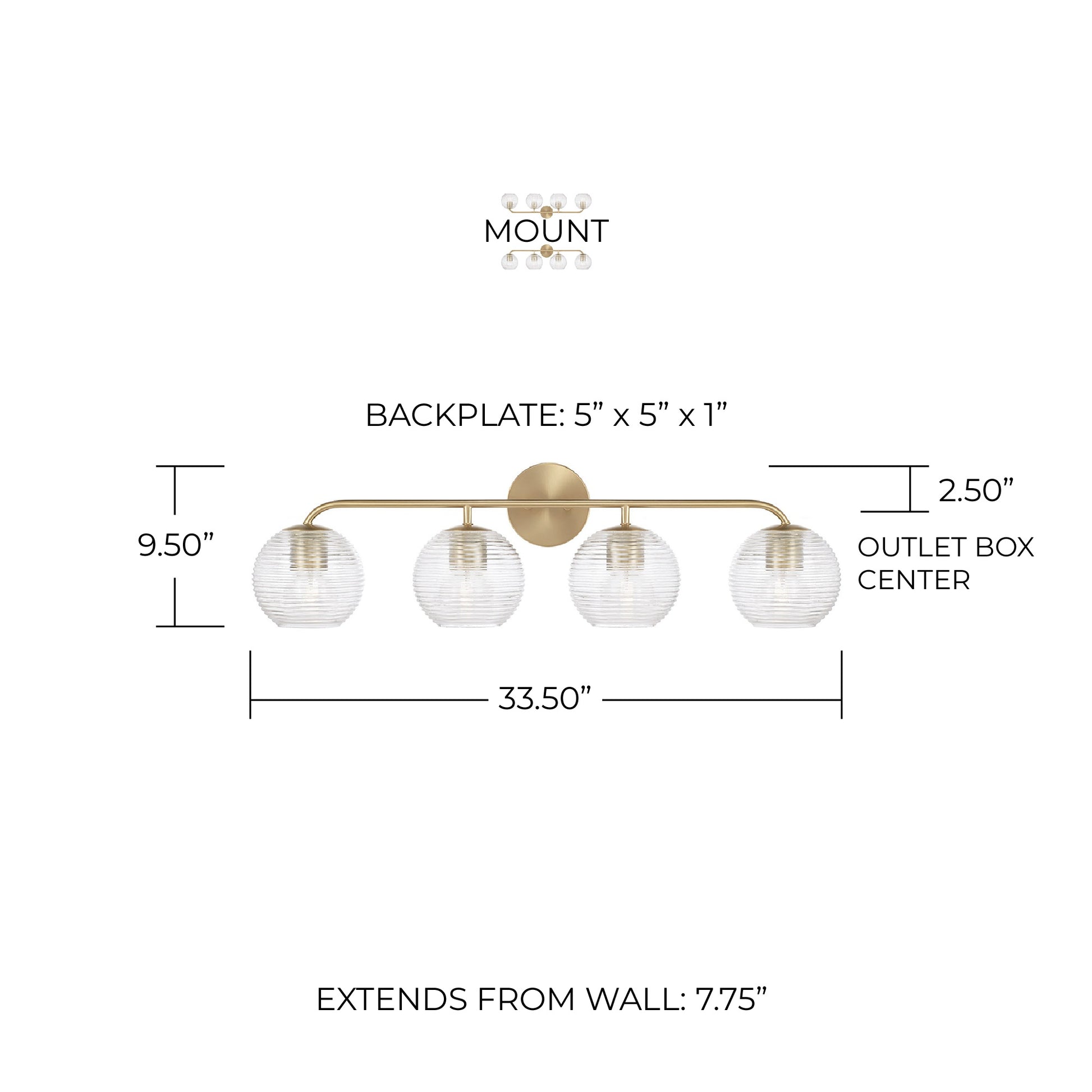 CAPITAL LIGHTING, DOLAN VANITY, VANITY LIGHT