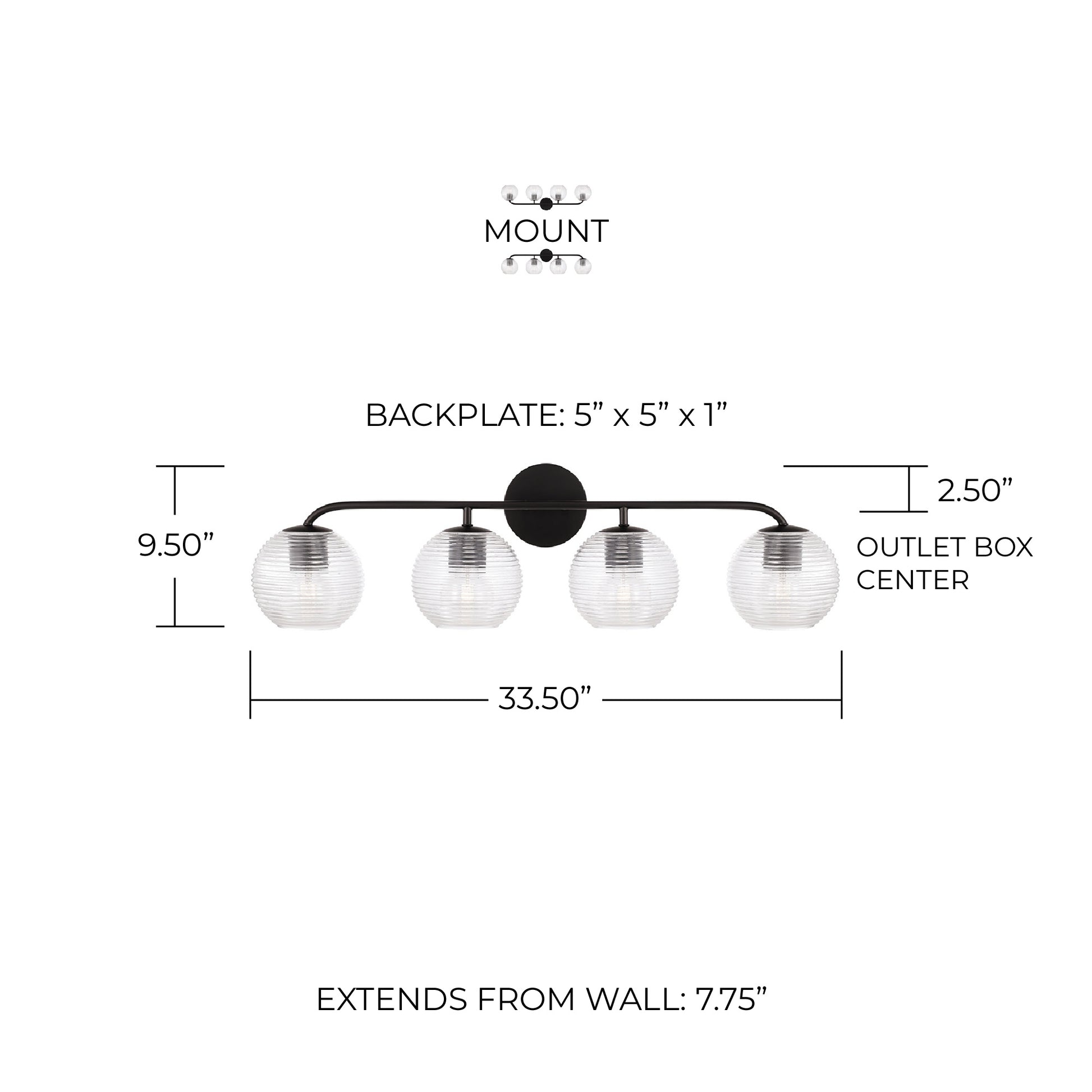 CAPITAL LIGHTING, DOLAN VANITY, VANITY LIGHT