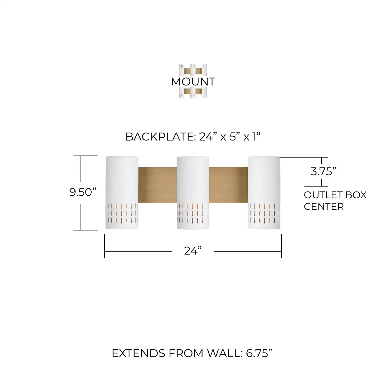 CAPITAL LIGHTING, DASH VANITY, VANITY LIGHT