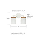 CAPITAL LIGHTING, LIAM VANITY, VANITY LIGHT