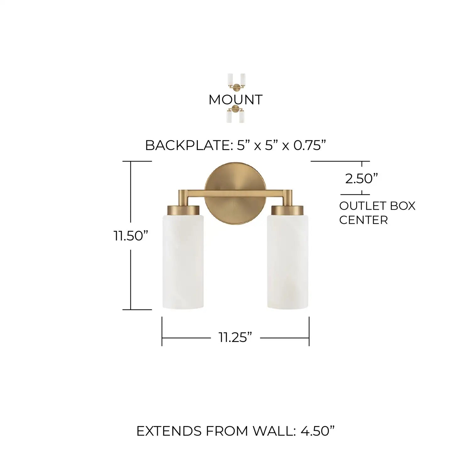 CAPITAL LIGHTING, ALYSSA VANITY, VANITY LIGHT