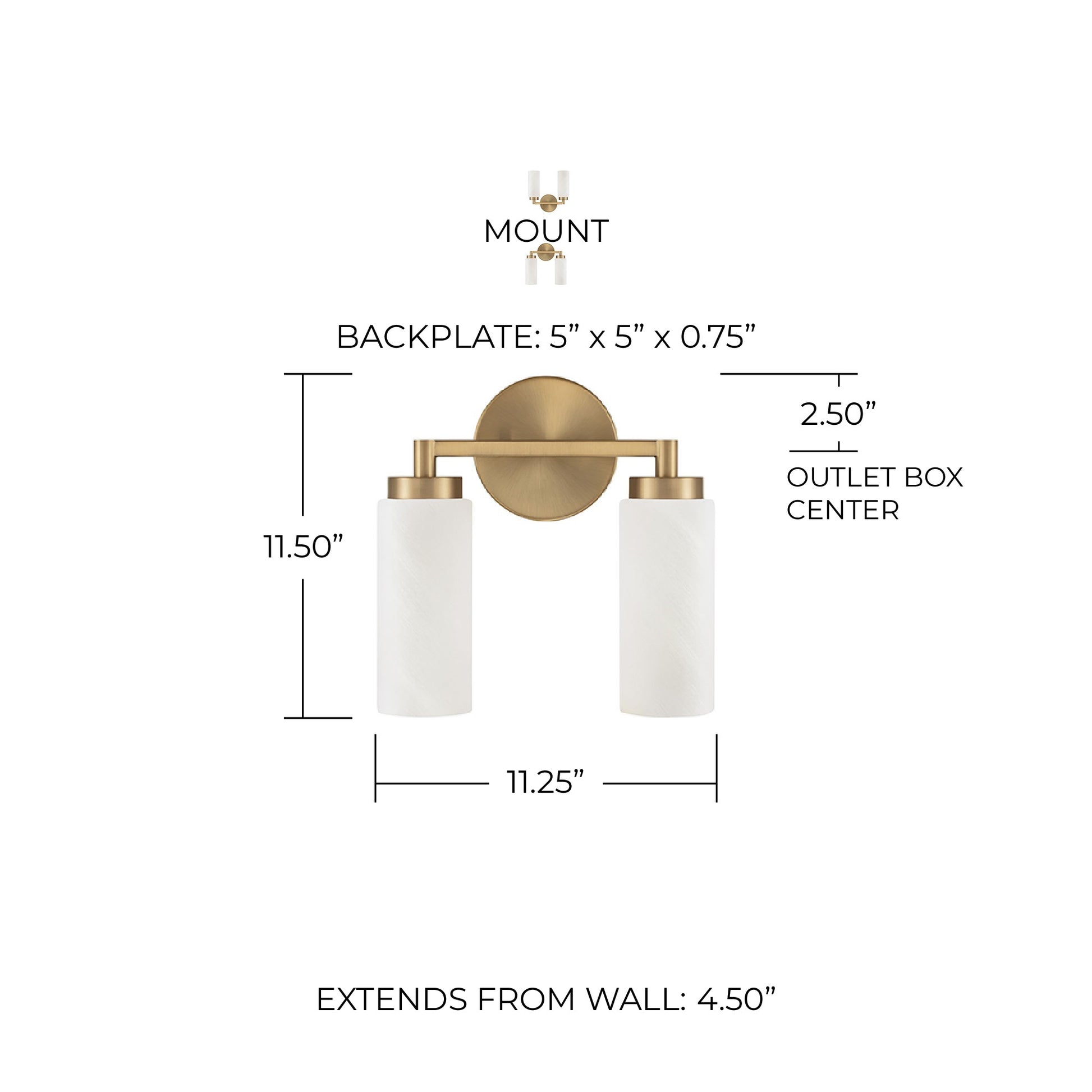 CAPITAL LIGHTING, ALYSSA VANITY, VANITY LIGHT