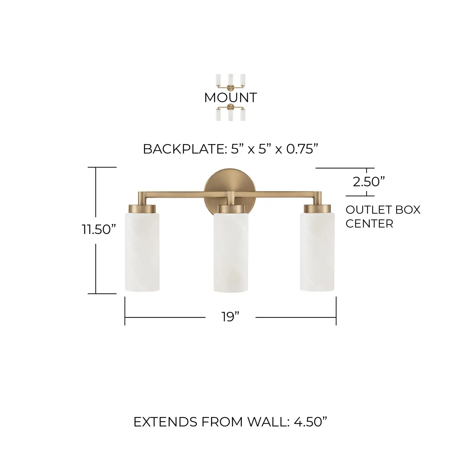 CAPITAL LIGHTING, ALYSSA VANITY, VANITY LIGHT