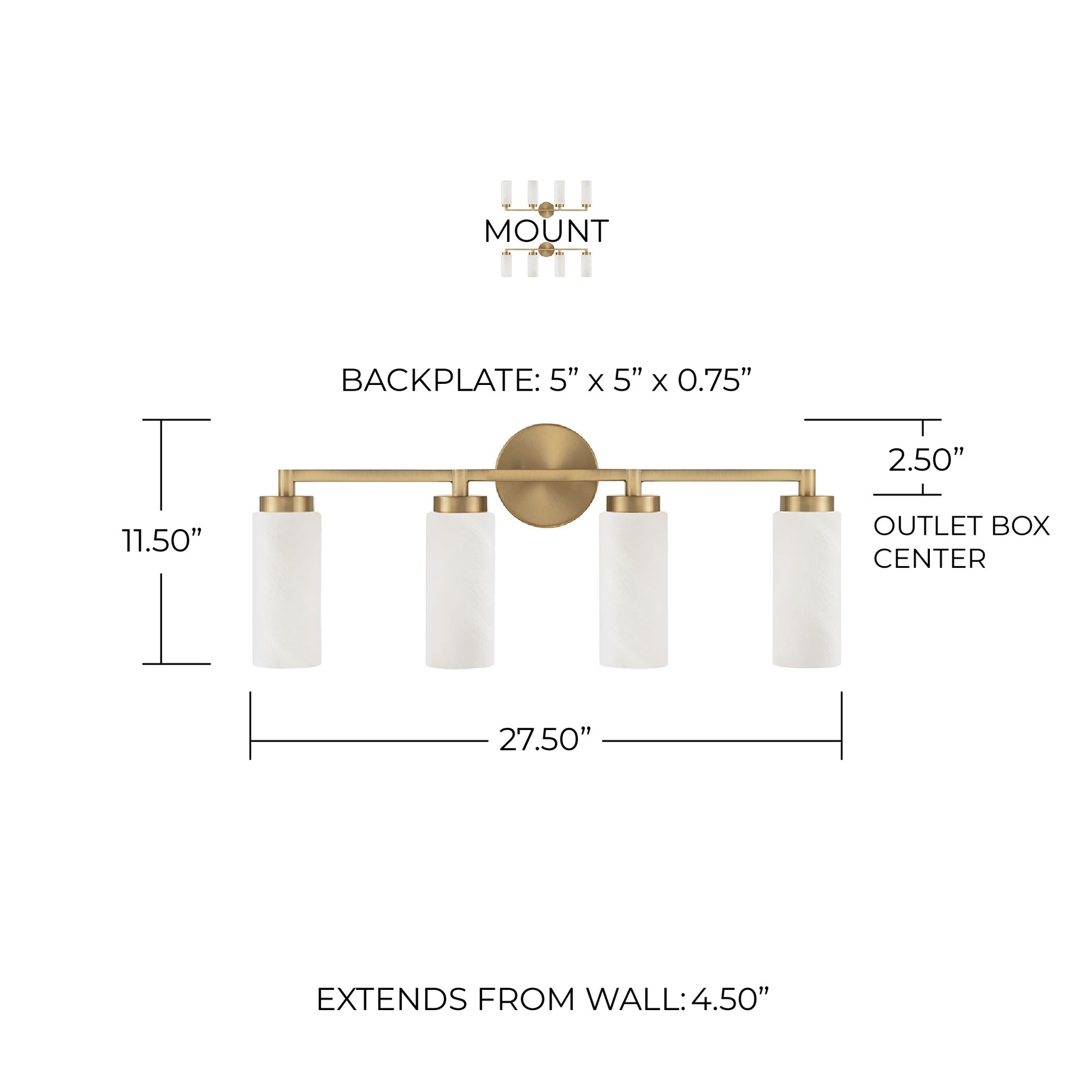 CAPITAL LIGHTING, ALYSSA VANITY, VANITY LIGHT