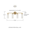 CAPITAL LIGHTING, ALYSSA VANITY, VANITY LIGHT