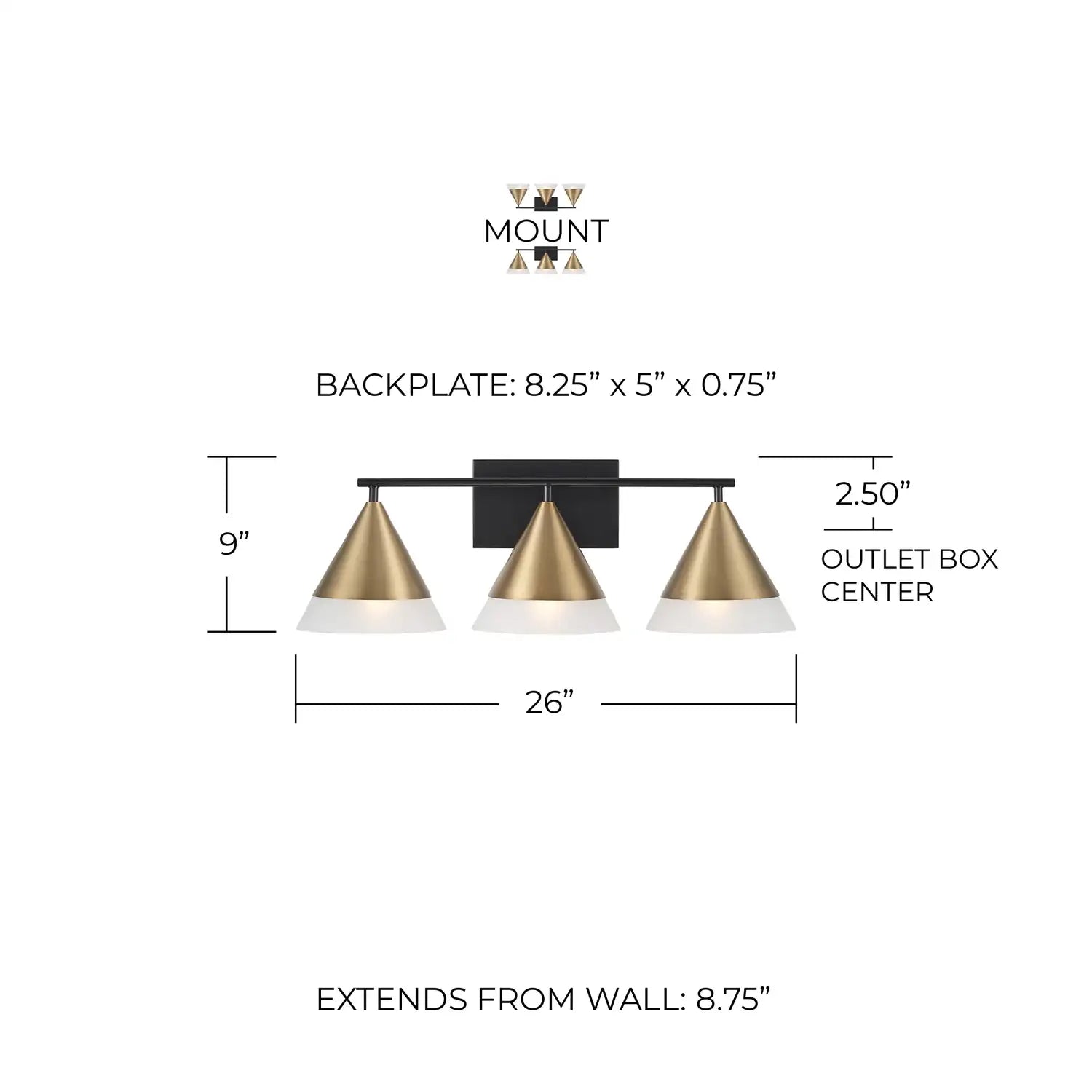 CAPITAL LIGHTING, AVANT VANITY, VANITY LIGHT