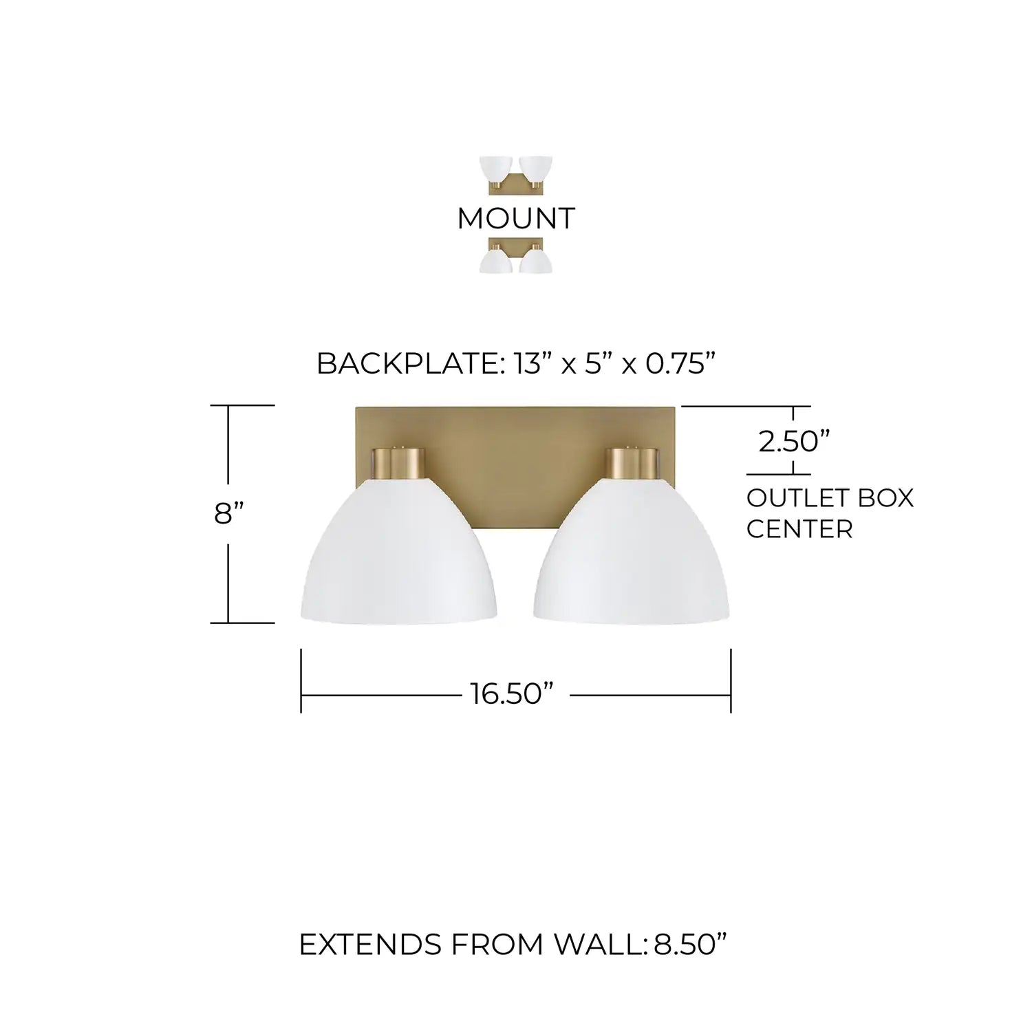 CAPITAL LIGHTING, ROSS VANITY, VANITY LIGHT