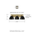 CAPITAL LIGHTING, ROSS VANITY, VANITY LIGHT