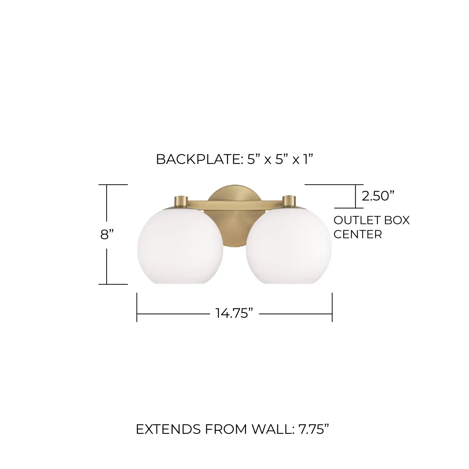 CAPITAL LIGHTING, ANSLEY VANITY, VANITY LIGHT