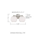 CAPITAL LIGHTING, ANSLEY VANITY, VANITY LIGHT