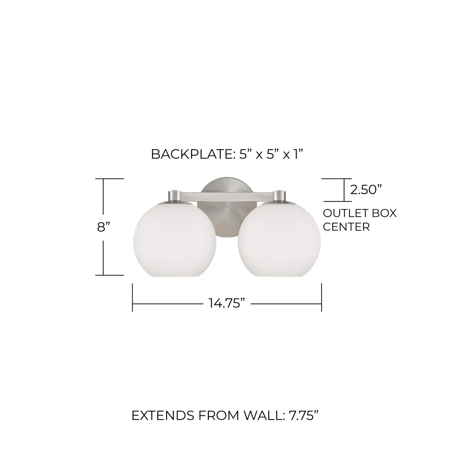 CAPITAL LIGHTING, ANSLEY VANITY, VANITY LIGHT