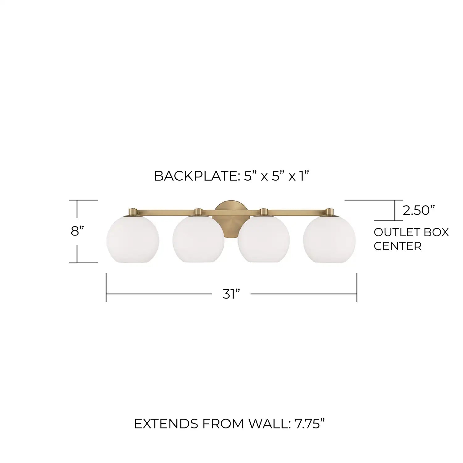 CAPITAL LIGHTING, ANSLEY VANITY, VANITY LIGHT