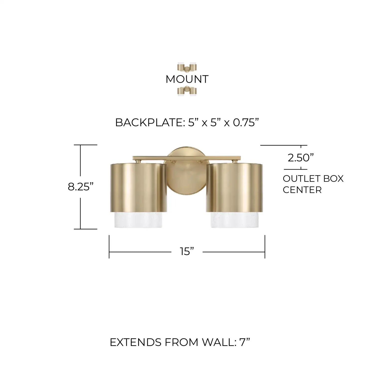 CAPITAL LIGHTING, WELLER VANITY, VANITY LIGHT