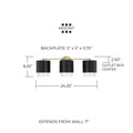 CAPITAL LIGHTING, WELLER VANITY, VANITY LIGHT