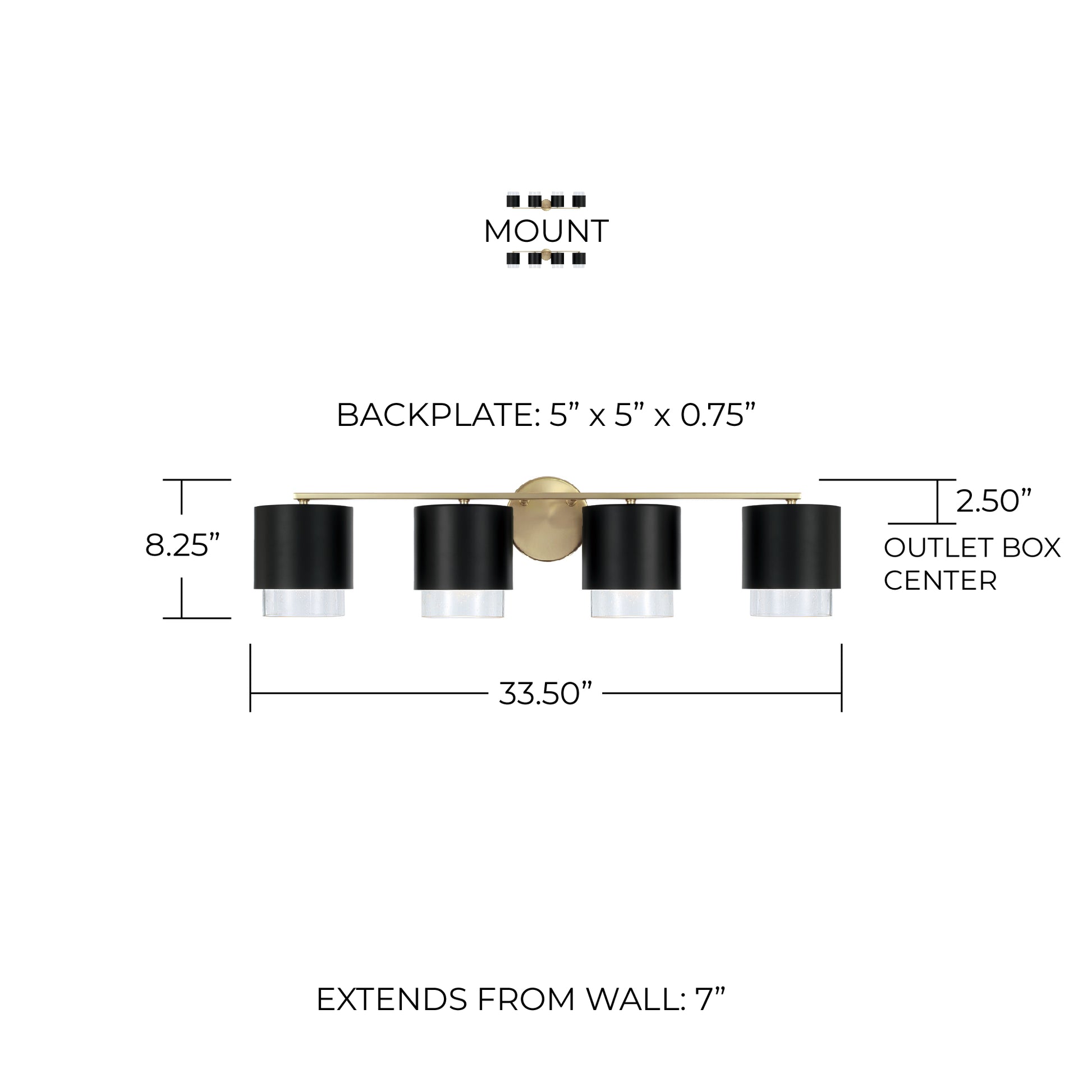 CAPITAL LIGHTING, WELLER VANITY, VANITY LIGHT