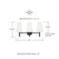 CAPITAL LIGHTING, AVERITT VANITY, VANITY LIGHT