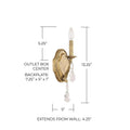 CAPITAL LIGHTING, BLAKELY SCONCE, WALL SCONCES